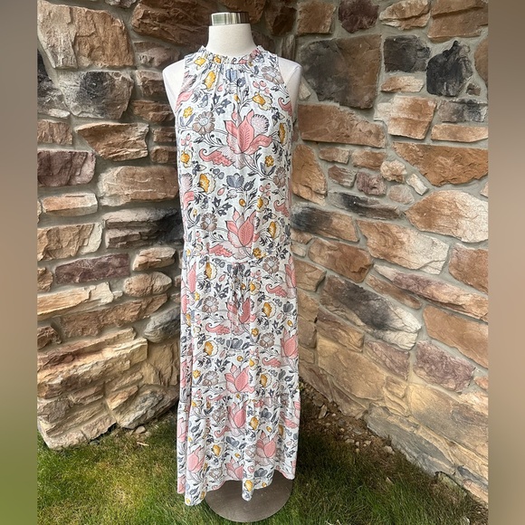 LOFT Floral maxi dress - Picture 8 of 13